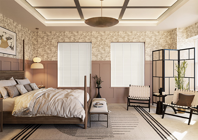 Ecowood Deluxe, Absolute White Satin - Motorised Venetian Blind - Image 7